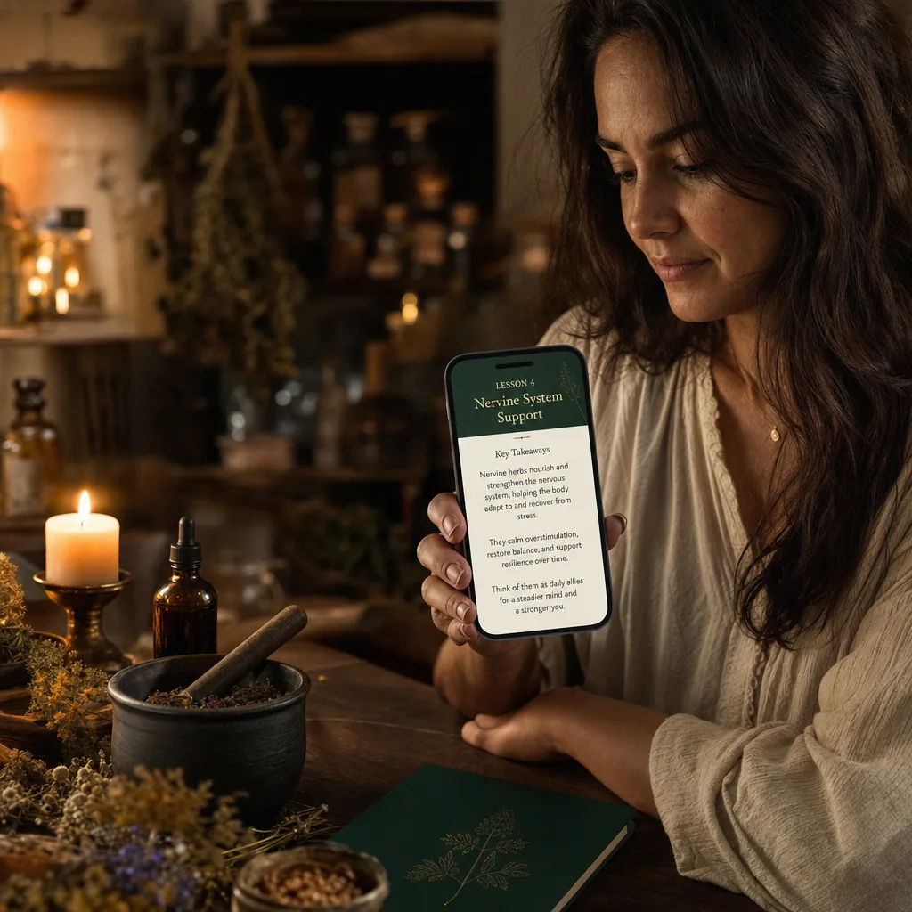 Read the lessons on your phone